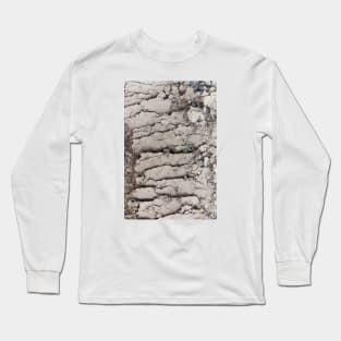 Arid mud flats cut Long Sleeve T-Shirt
